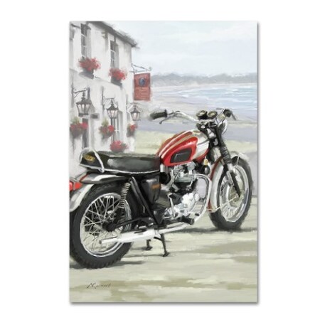 The Macneil Studio 'Motorbike' Canvas Art,12x19